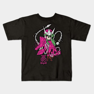 Skeleton Andromeda Shun Anime Fanart Kids T-Shirt